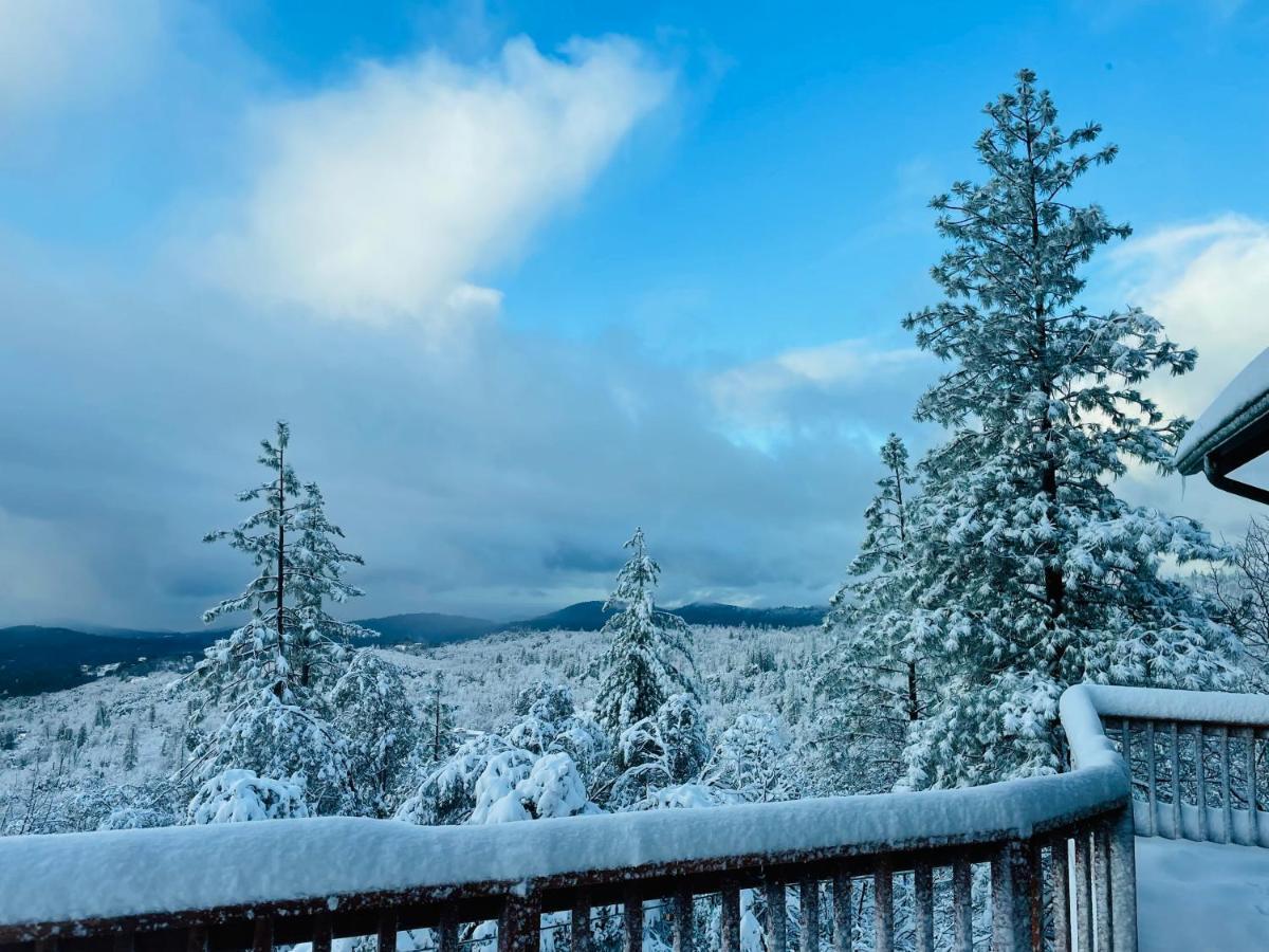 Stunning Log Cabin With Great Views, Firepit, Deck Near Twain Hart ソノラ エクステリア 写真