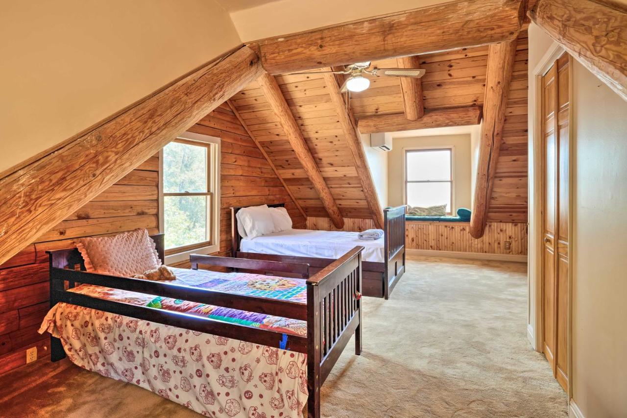 Stunning Log Cabin With Great Views, Firepit, Deck Near Twain Hart ソノラ エクステリア 写真